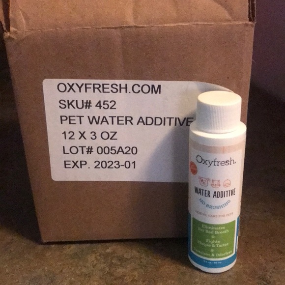 oxyfresh Dog Oxyfresh Water Additive Dental Care For Pets Poshmark